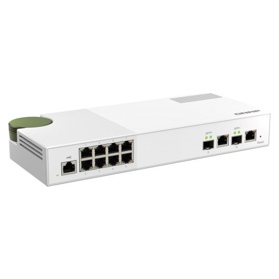 QNAP QSW-M2108-2C commutateur réseau Géré L2 2.5G Ethernet Gris