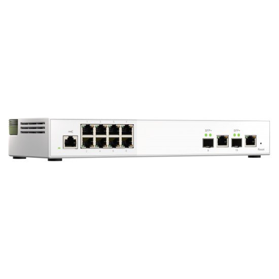 QNAP QSW-M2108-2C commutateur réseau Géré L2 2.5G Ethernet Gris