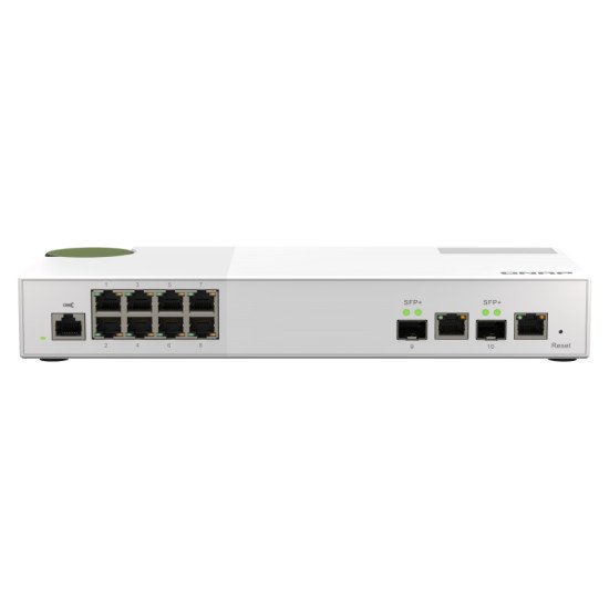 QNAP QSW-M2108-2C commutateur réseau Géré L2 2.5G Ethernet Gris