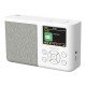 Kenwood CR-M33DAB Radio portable Numérique Blanc