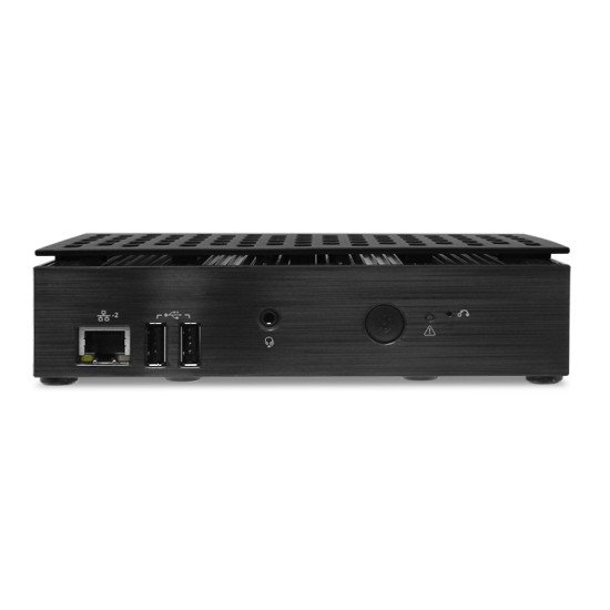 Aopen DE3650 N6210 mini PC Intel® Celeron® 4 Go DDR4-SDRAM 64 Go eMMC Noir