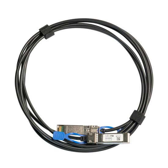 Mikrotik XS+DA0003 câble d'InfiniBand 3 m SFP/SFP+/SFP28 Noir