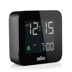 Braun BC08 Réveil numérique Noir Braun BC08 Réveil numérique Noir