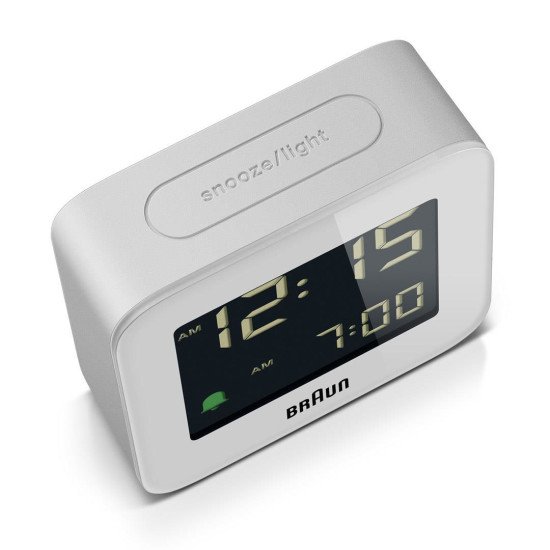 Braun BC08 Réveil numérique Blanc