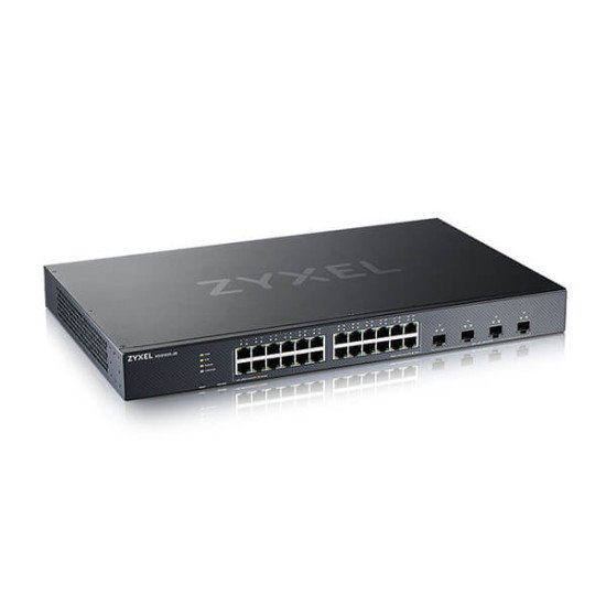 Zyxel XGS1935-28-EU0101F commutateur réseau Géré L2+/L3 Gigabit Ethernet (10/100/1000) 1U Noir Zyxel XGS1935-28-EU0101F commutateur réseau Géré L2+/L3 Gigabit Ethernet (10/100/1000) 1U Noir