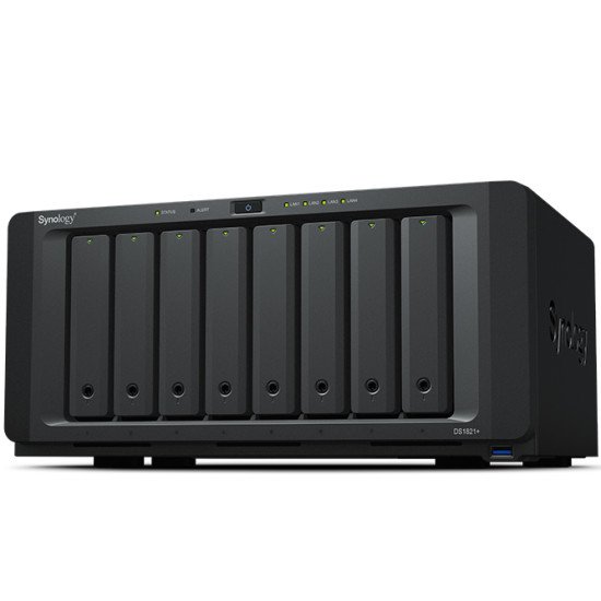 Synology DiskStation DS1821+ serveur de stockage NAS Tower Ethernet/LAN Noir V1500B