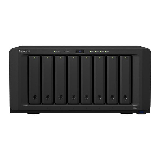 Synology DiskStation DS1821+ serveur de stockage NAS Tower Ethernet/LAN Noir V1500B