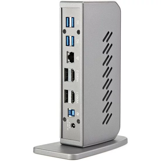 Station D'accueil StarTech USB 3.0, Universelle, Noire, Excellent état