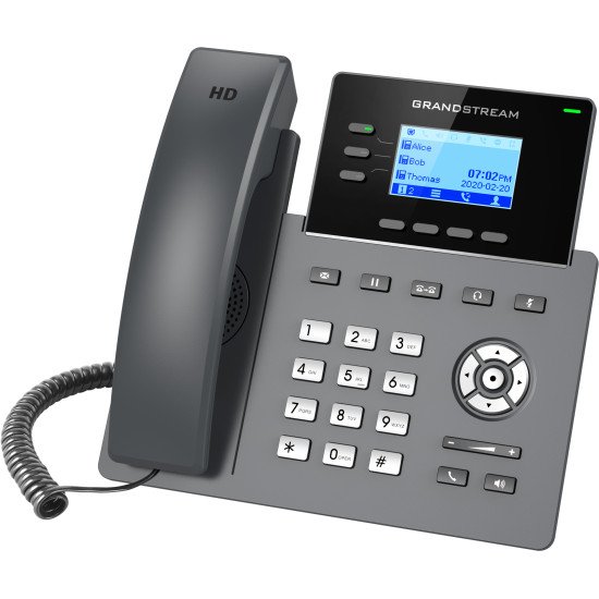 Grandstream Networks GRP2603P téléphone fixe Noir 3 lignes LCD Grandstream Networks GRP2603P téléphone fixe Noir 3 lignes LCD