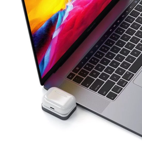 Satechi ST-TCWCDM chargeur d'appareils mobiles Écouteurs Blanc USB Recharge sans fil Intérieure Satechi ST-TCWCDM chargeur d'appareils mobiles Écouteurs Blanc USB Recharge sans fil Intérieure