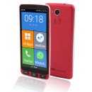 Olympia Neo 14 cm (5.5") Double SIM Android 10.0 4G USB Type-C 2 Go 16 Go 2400 mAh Noir, Rouge