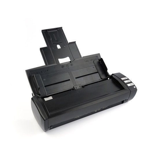 Plustek MobileOffice AD480 Scanner portable 600 x 600 DPI A4 Noir, Argent