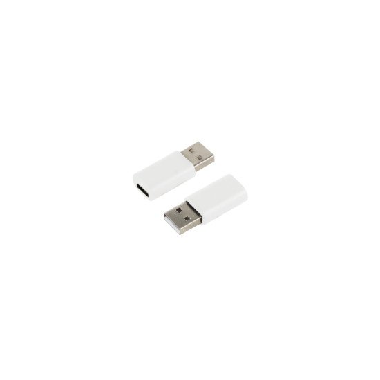 S/CONN maximum connectivity 14-05031 changeur de genre de câble USB 2.0 Type-A USB 3.1 Type-C Blanc
