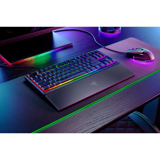 Razer Ornata V3 Tenkeyless clavier USB QWERTZ Allemand Noir