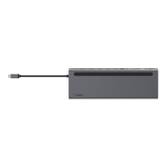 Belkin INC004BTSGY station d'accueil Avec fil USB 3.2 Gen 1 (3.1 Gen 1) Type-C Noir, Gris