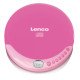 Lenco CD-011 Lecteur CD portable Rose