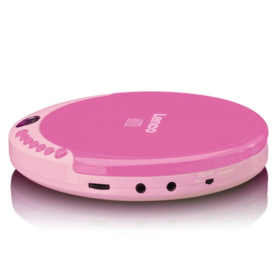 Lenco CD-011 Lecteur CD portable Rose