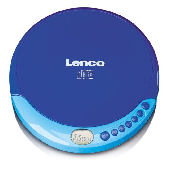 Lenco CD-011 Lecteur CD portable Bleu