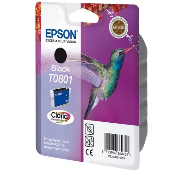 Epson T0801 Cartouche encre Noir Epson T0801 Cartouche encre Noir