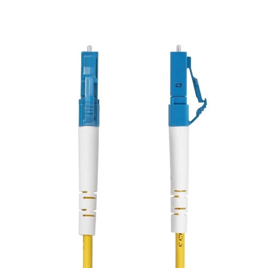 StarTech.com Câble Fibre Optique de 2m Simplex Monomode LC à SC (UPC) OS2, 9/125µm, 40G/100G, Cordon Fibre Optique, Insensible à la Courbure, Faible Perte d'Insertion, Cordon Patch Fibre LSZH StarTech.com Câble Fibre Optique de 2m Simplex Monomode LC à SC (UPC) OS2, 9/125µm, 40G/100G, Cordon Fibre Optique, Insensible à la Courbure, Faible Perte d'Insertion, Cordon Patch Fibre LSZH