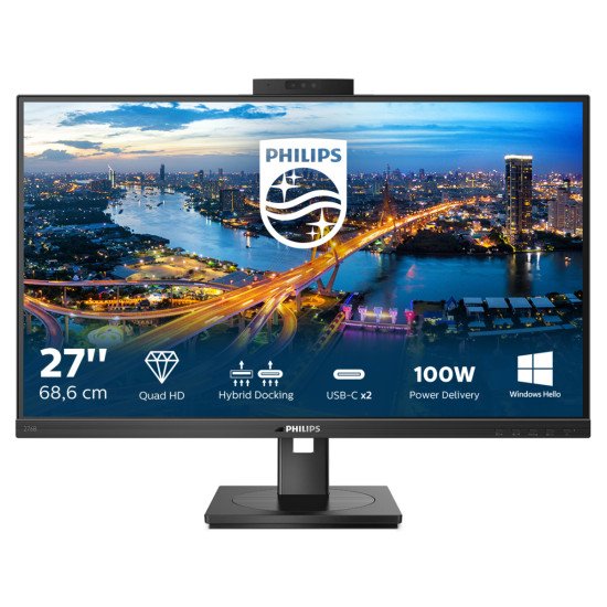 Philips B Line 276B1JH/00 écran PC 27" 2560 x 1440 pixels Quad HD LCD Noir
