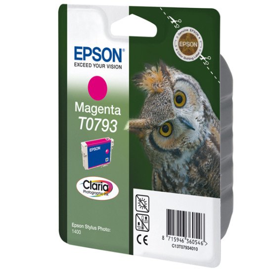 Epson T0793 Cartouche encre Magenta Epson T0793 Cartouche encre Magenta