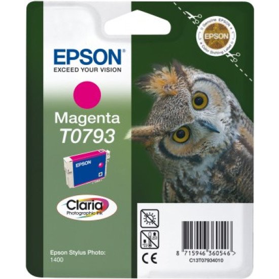 Epson T0793 Cartouche encre Magenta Epson T0793 Cartouche encre Magenta