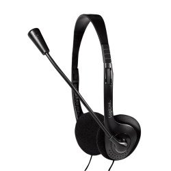 LogiLink HS0052 écouteur/casque Arceau Noir