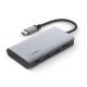 Belkin AVC006btSGY USB 3.2 Gen 1 (3.1 Gen 1) Type-C 5000 Mbit/s Argent