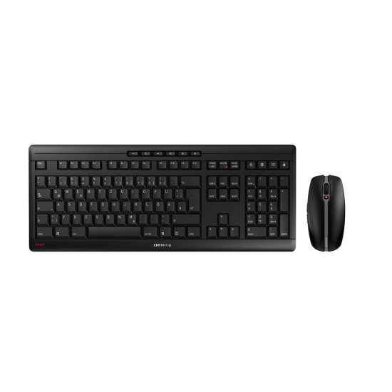 CHERRY Stream Desktop clavier RF sans fil QWERTZ DE Noir