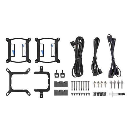 Thermaltake TH280 V2 Ultra ARGB Sync Processeur Refroidisseur de liquide tout-en-un 14 cm Noir Thermaltake TH280 V2 Ultra ARGB Sync Processeur Refroidisseur de liquide tout-en-un 14 cm Noir