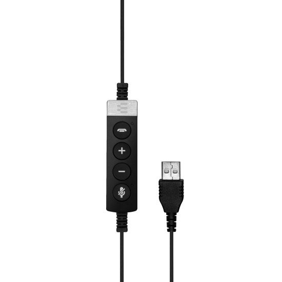 EPOS | SENNHEISER IMPACT SC 260 USB MS II Casque Arceau USB Type-A Noir