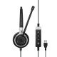 EPOS | Sennheiser IMPACT SC 660 USB ML Casque Arceau USB Type-A Noir, Argent