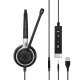 EPOS | SENNHEISER IMPACT SC 665 USB Casque Arceau Connecteur de 3,5 mm USB Type-A Noir, Argent