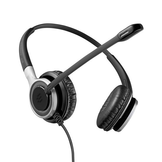 EPOS | SENNHEISER IMPACT SC 665 USB Casque Arceau Connecteur de 3,5 mm USB Type-A Noir, Argent