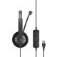 EPOS | Sennheiser IMPACT SC 30 USB ML Casque Arceau USB Type-A Noir