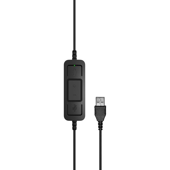 EPOS | Sennheiser IMPACT SC 30 USB ML Casque Arceau USB Type-A Noir