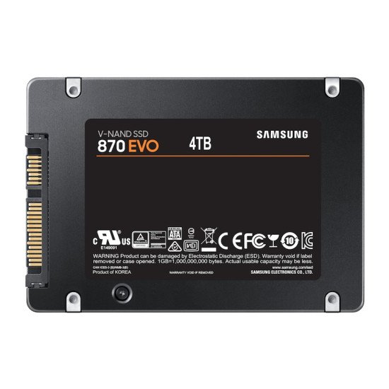 Samsung 870 EVO 4000 Go Noir