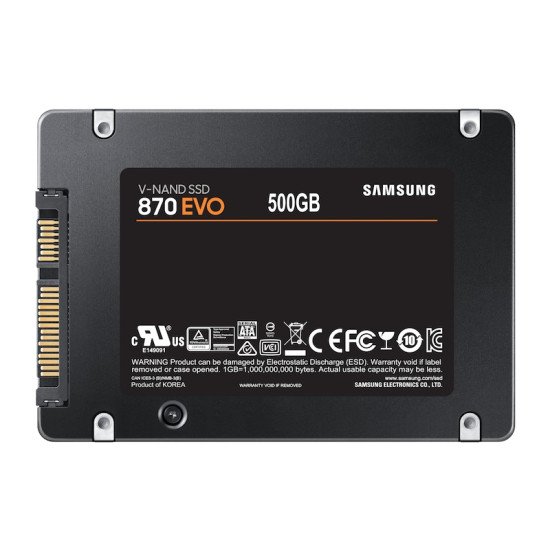 Samsung 870 EVO 500 Go Noir