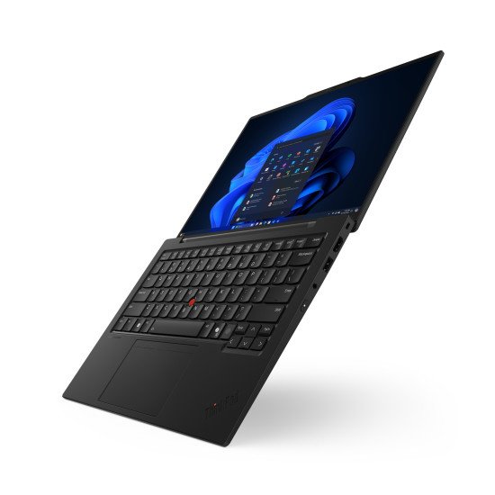 Lenovo ThinkPad X1 Carbon Gen 13 Aura Edition Intel Core Ultra 7 255U Ordinateur portable 35,6 cm (14") WUXGA 32 Go LPDDR5x-SDRAM 1 To SSD Wi-Fi 6E (802.11ax) Windows 11 Pro Suisse Noir