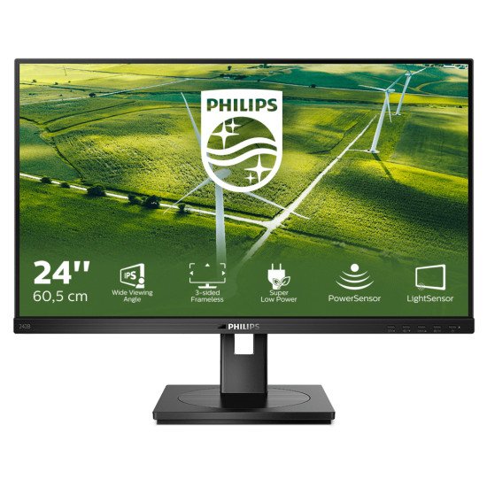 Philips 242B1G/00 LED display 60,5 cm (23.8") 1920 x 1080 pixels Full HD Noir