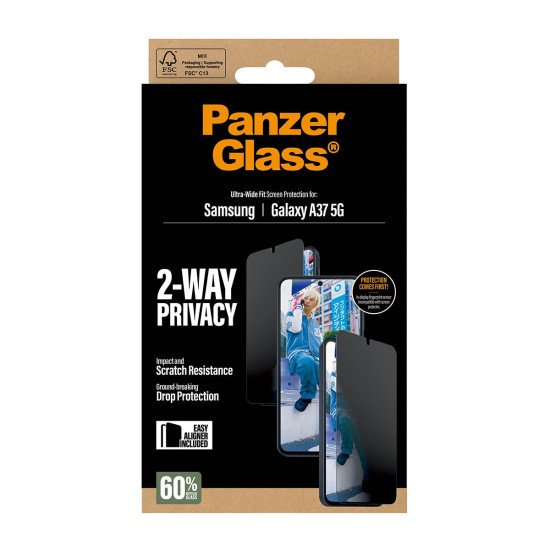 PanzerGlass PG90806 écran et protection arrière de téléphones portables Protection d'écran transparent Samsung