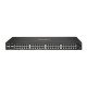 HPE Aruba 6100 48G 4SFP+ Géré L3 Gigabit Ethernet (10/100/1000) 1U Noir