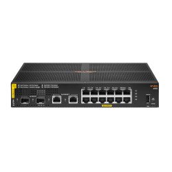 HPE Aruba 6100 12G Class4 PoE 2G/2SFP+ 139W Géré L3 Gigabit Ethernet