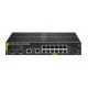 HPE Aruba 6100 12G Class4 PoE 2G/2SFP+ 139W Géré L3 Gigabit Ethernet (10/100/1000) Connexion Ethernet POE 1U Noir HPE Aruba 6100 12G Class4 PoE 2G/2SFP+ 139W Géré L3 Gigabit Ethernet (10/100/1000) Connexion Ethernet POE 1U Noir