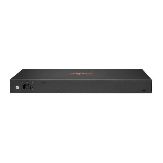 HPE Aruba 6100 48G Class4 PoE 4SFP+ 370W Géré L3 Gigabit Ethernet (10/100/1000) Connexion Ethernet POE 1U Noir