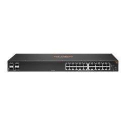 HPE Aruba 6100 24G 4SFP+ Géré L3 Gigabit Ethernet 1U Noir