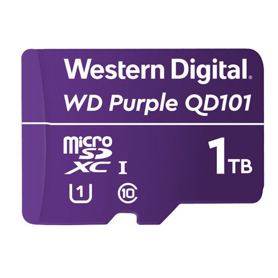 Western Digital WD Purple SC QD101 mémoire flash 1000 Go MicroSDXC UHS-I