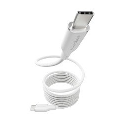PanzerGlass empower by ® Magnetic 240W USB-C to USB-C Cable | USB 2.0 | 1.5M | Silver White Protection d'écran transparent Universel 1 pièce(s)