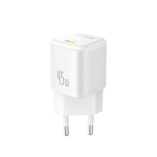 Baseus P10176800213-00 chargeur d'appareils mobiles Universel Blanc Secteur Charge rapide Intérieure